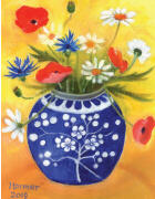 Poppies and Cornflowers - painting