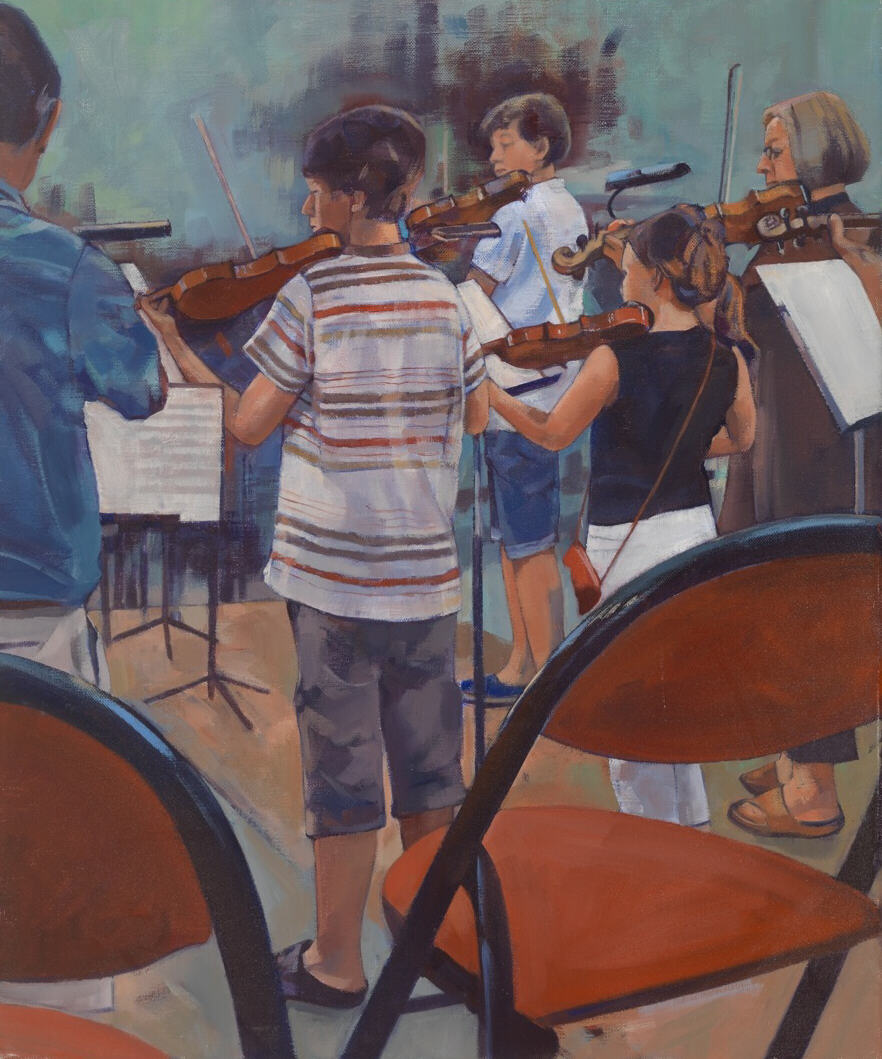 Academie Musique Cordiale
 - oil painting by Sarah Bryant