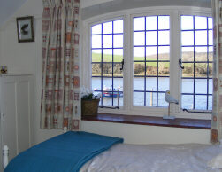 the double bedroom at Bishops Quay