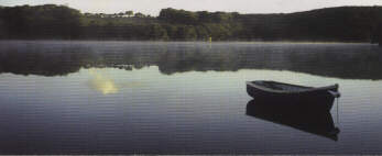 early morning on the Helford river, off Bishops Quay