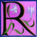 illuminated R
