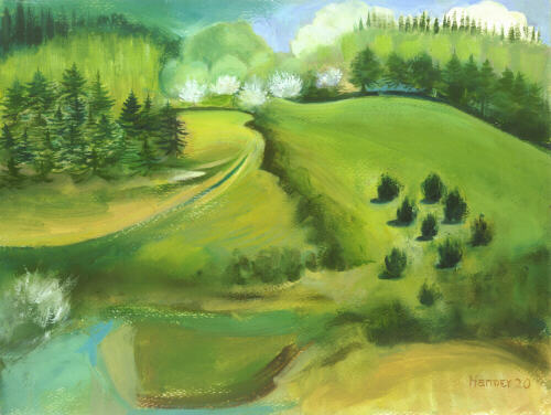 Wxxxx - oil painting