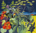 Nasturtiums & goldenrod