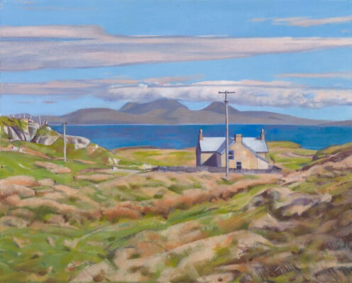 Balerominmhor - oil  painting by Sarah Bryant
