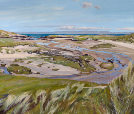 Low Tide - oil  painting by Sarah Bryant