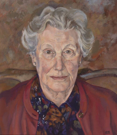 EEB - portrait painting by Sarah Bryant