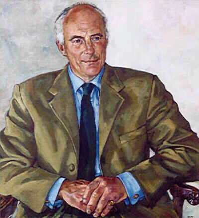 Portrait of an old friend - oil painting by Sarah Bryant